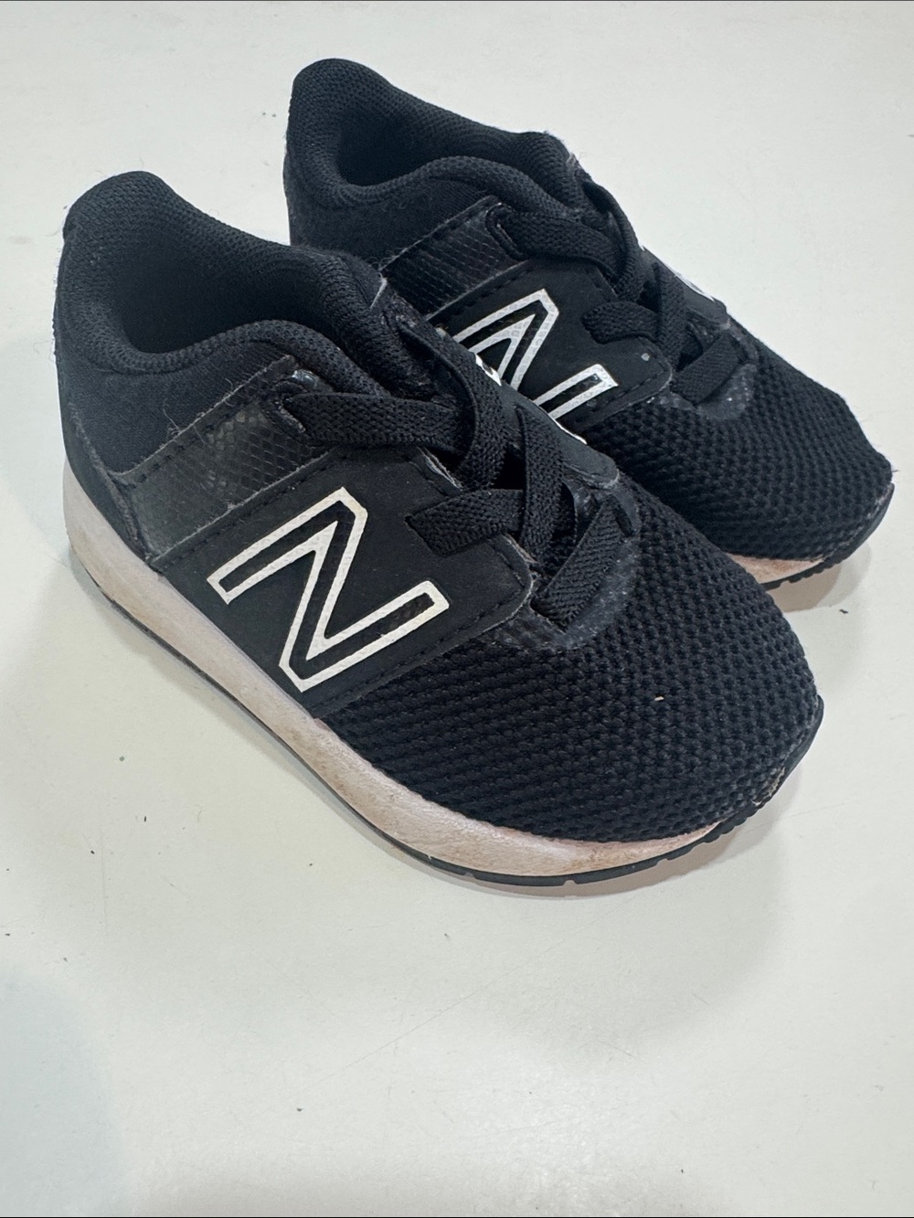 New Balance Kids' Black Athletic Sneakers